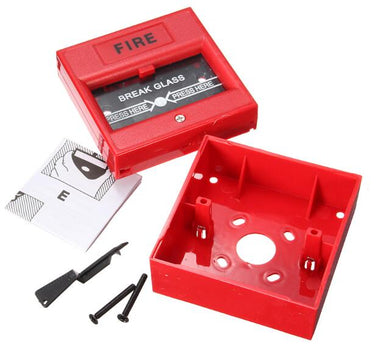 Glass Emergency Alarm Button