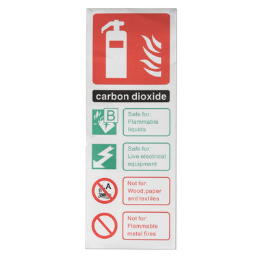 Fire Extinguisher ID Sticker