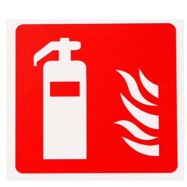 Fire Extinguisher ID Sticker